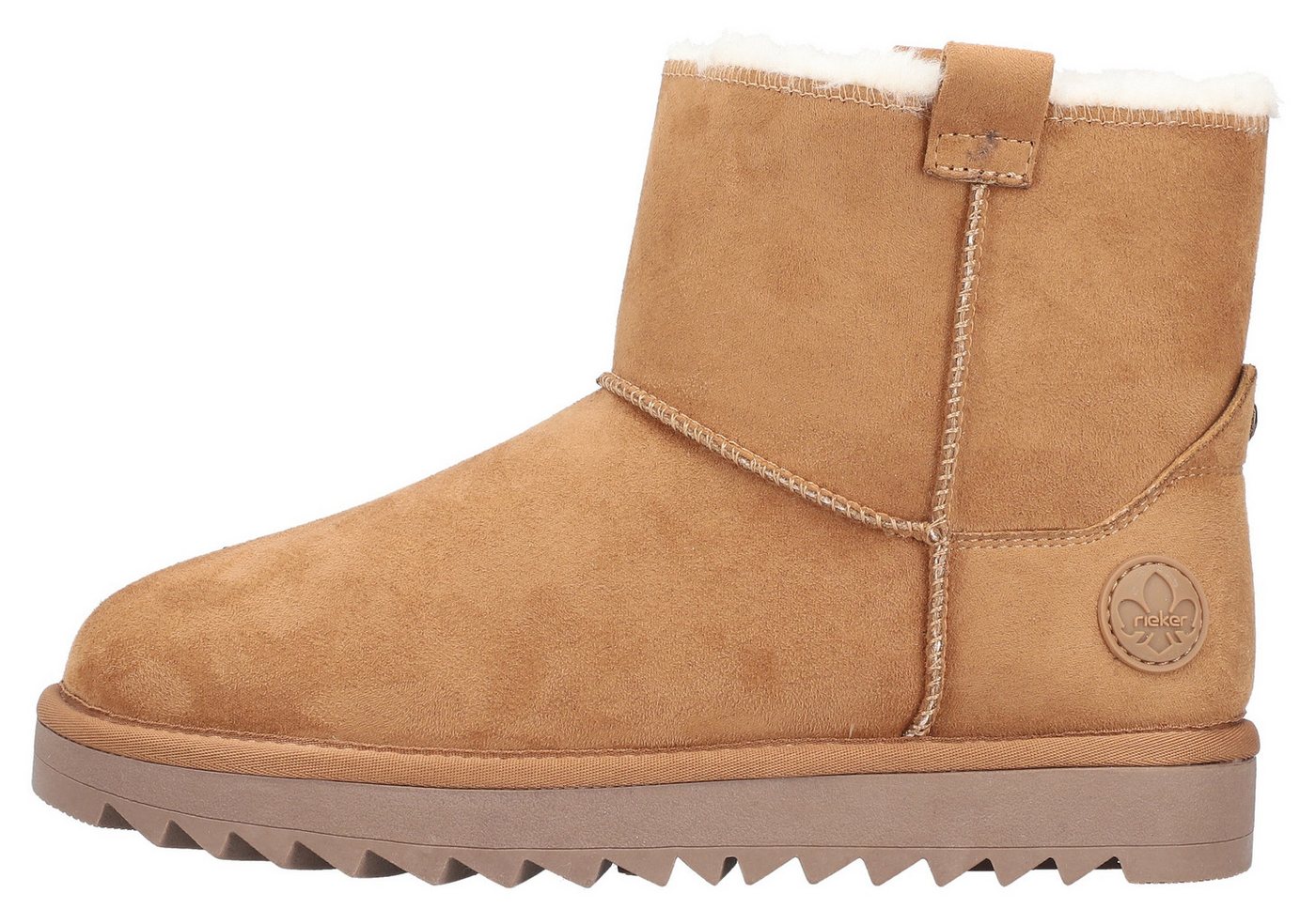 Rieker Winterboots Plateauboots, Winterstiefelette, mit Anziehlaschen und Warmfutter – Bild 5 von 5