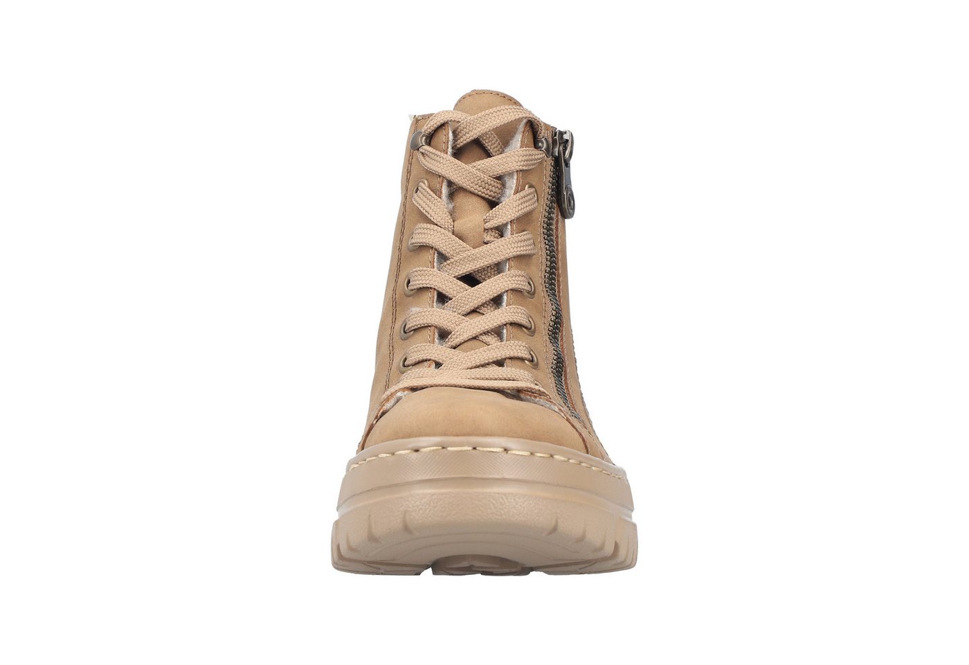 Rieker Winterboots Plateauboots, Schnürboots mit Reißverschluss an der Außenseite – Bild 5 von 5