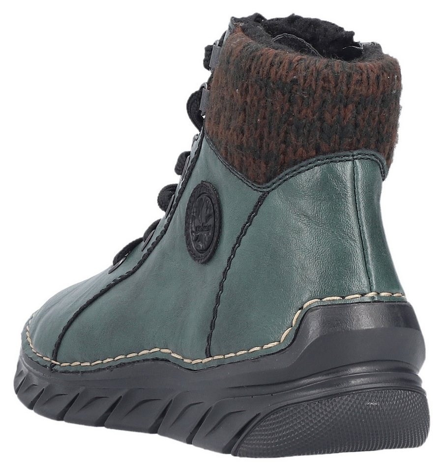 Rieker Winterboots Schnürboots, Stiefelette mit Innenreißverschluss – Bild 2 von 5