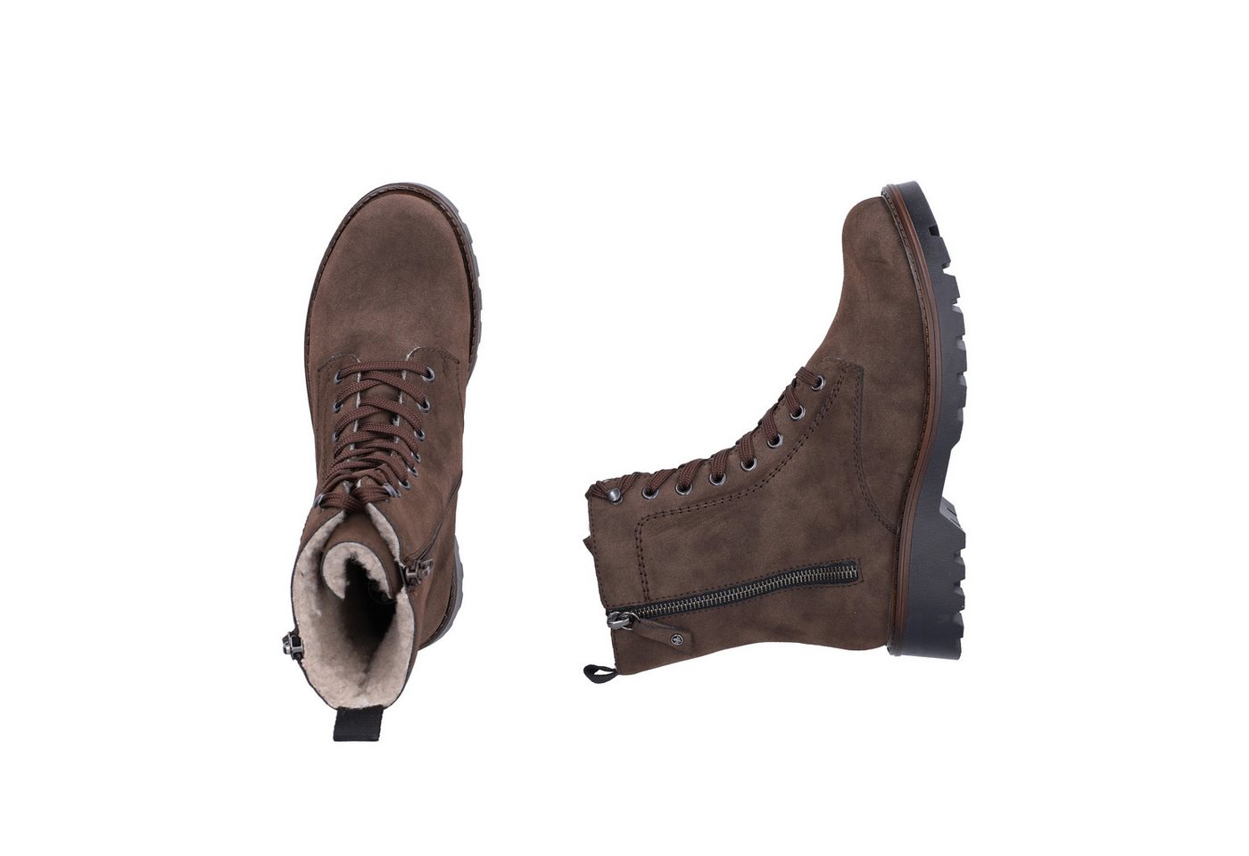Rieker Winterboots Schnürboots, Schnürstiefelette, Winterstiefelette mit Warmfutter – Bild 5 von 5