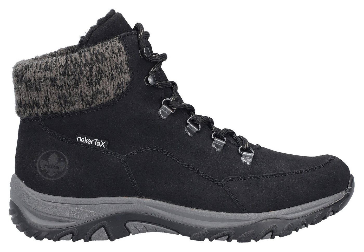 Rieker Winterboots Schnürboots, Stiefelette mit TEX-Membran und Warmfutter – Bild 2 von 5