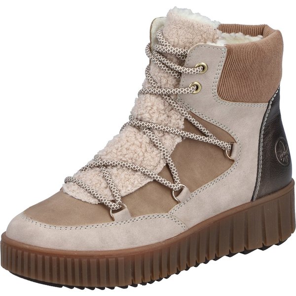 Rieker Winterboots Schnürboots, Plateauboots, mit Warmfutter