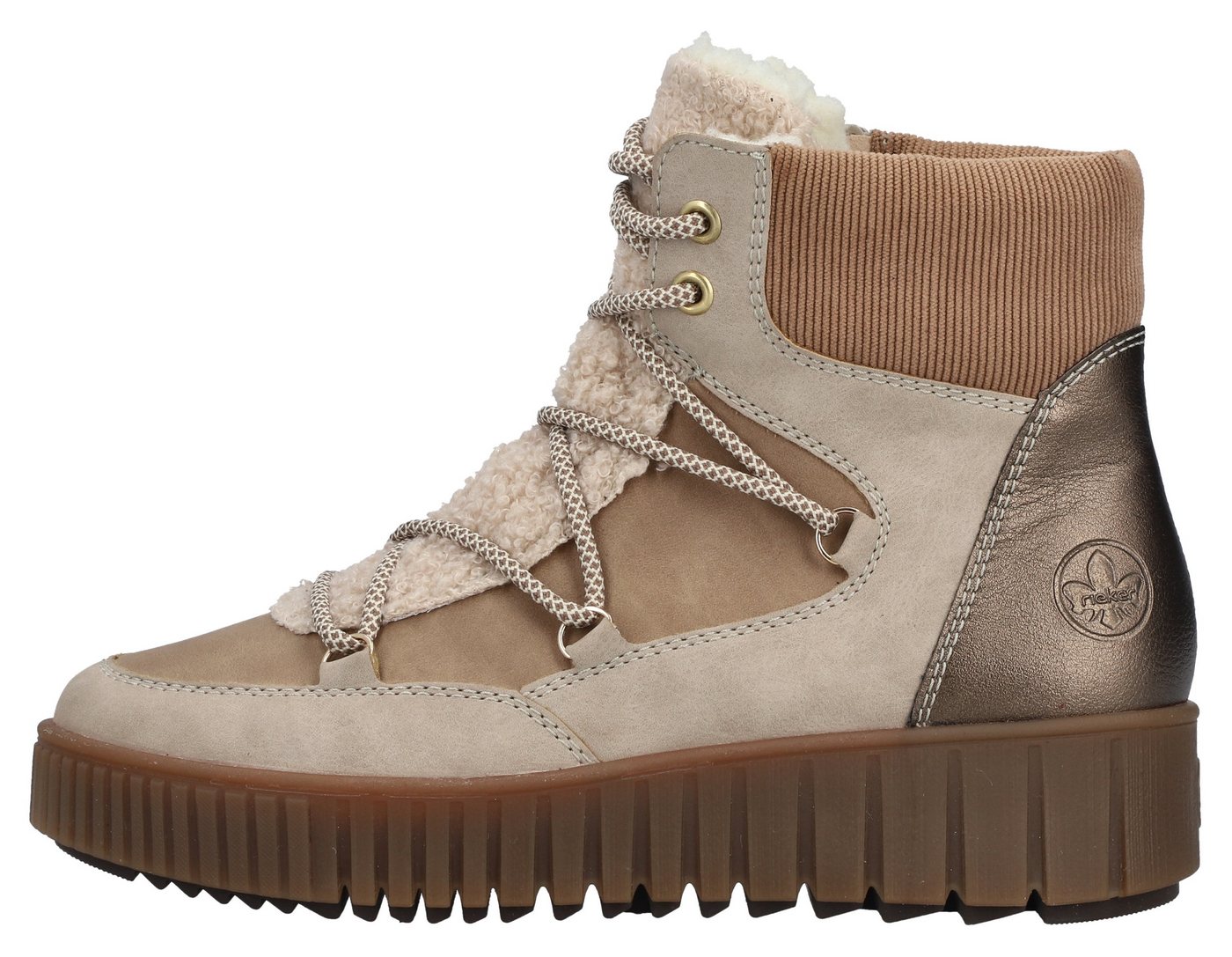Rieker Winterboots Schnürboots, Plateauboots, mit Warmfutter – Bild 5 von 5