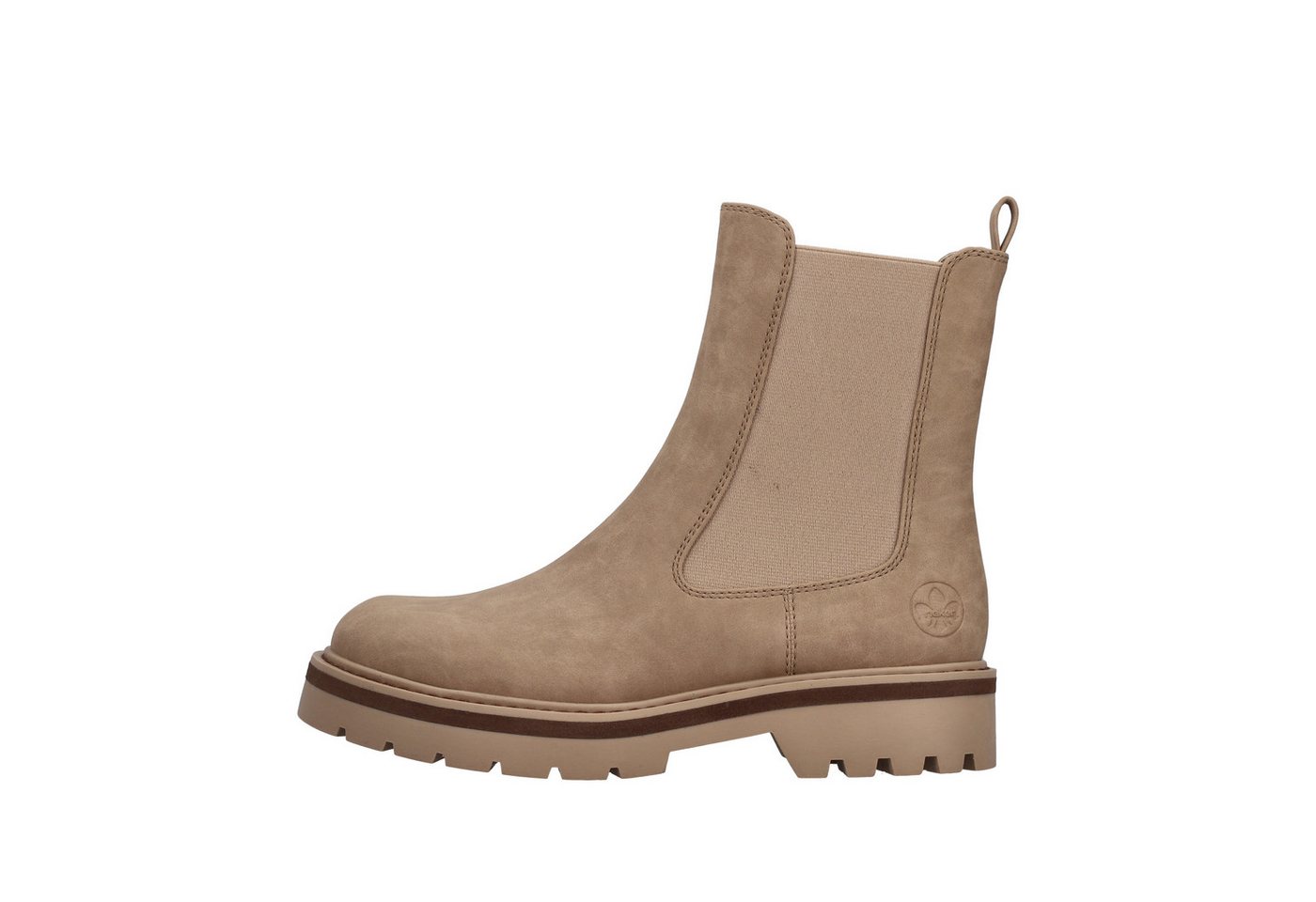 Rieker Winterboots Stiefelette, Chelseaboots mit Warmfutter und Stretcheinsatz – Bild 5 von 5