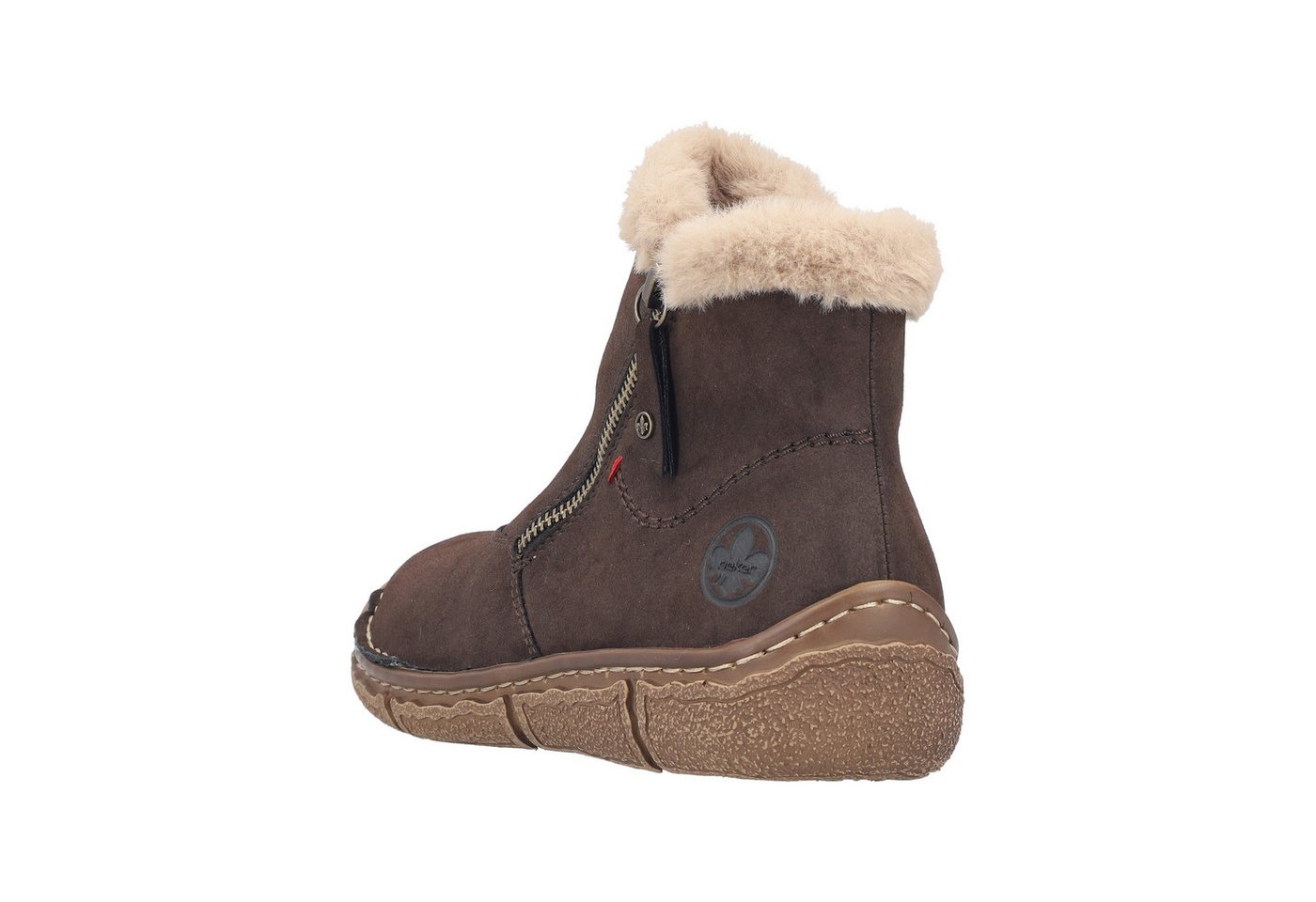 Rieker Winterboots Winterstiefelette, Reißverschluss-Boots mit Warmfutter – Bild 5 von 5