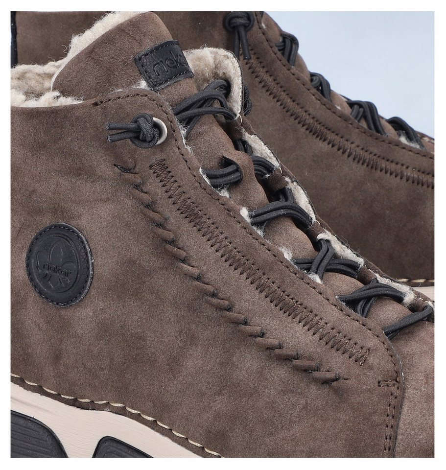 Rieker Winterboots Winterstiefelette, Outdoorboots, Warmfutter, mit Innenreißverschluss – Bild 3 von 5