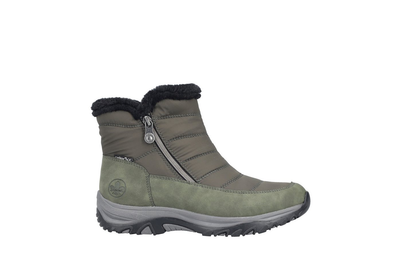 Rieker Winterboots Winterstiefelette, Snowboots mit Reißverschlüsse und Warmfutter – Bild 2 von 5