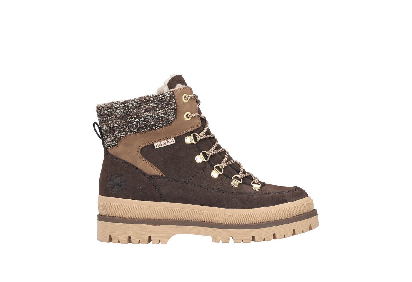 Rieker Winterboots Winterstiefelette, Outdoorboots mit modischem Kragen – Bild 2 von 5
