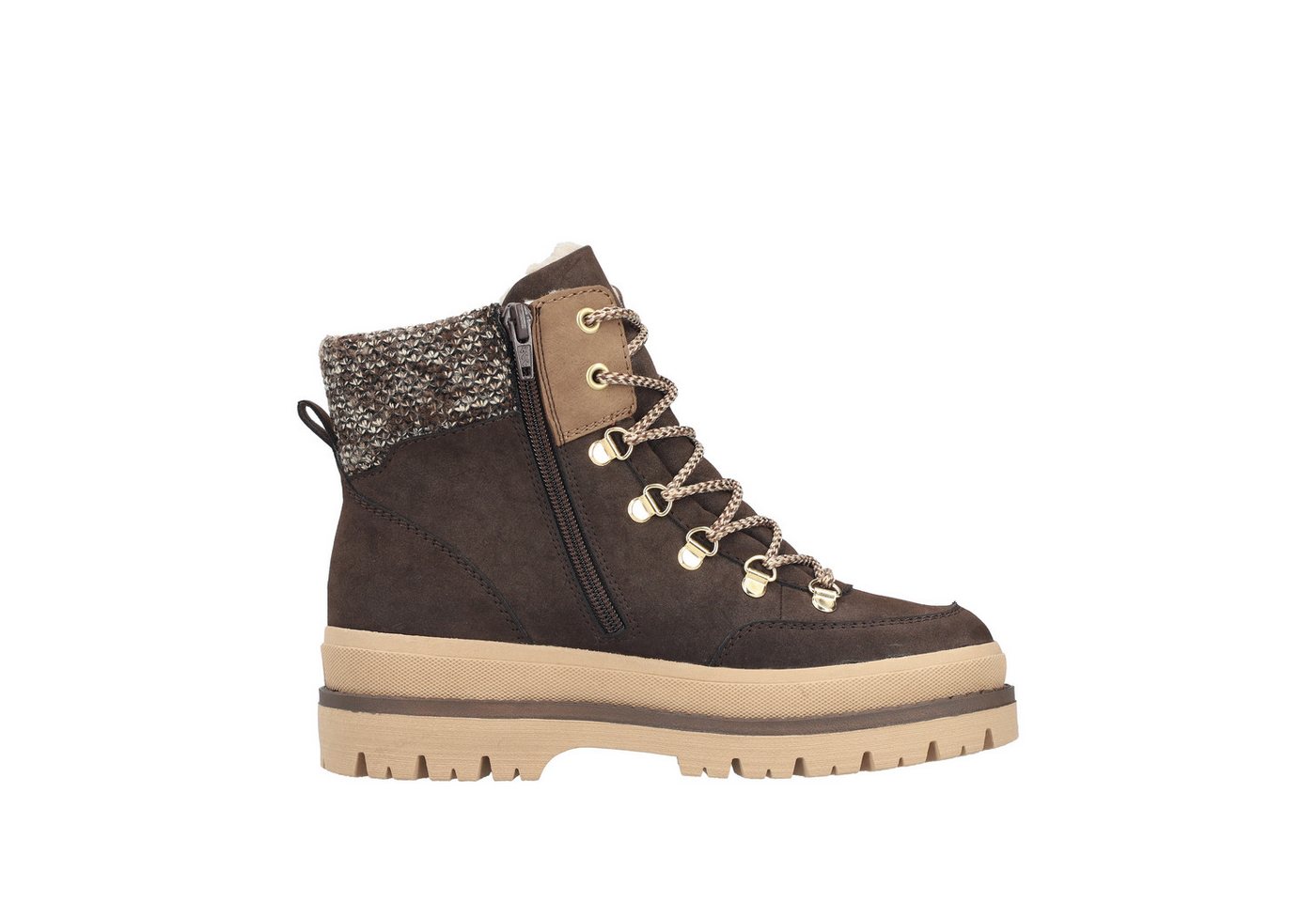 Rieker Winterboots Winterstiefelette, Outdoorboots mit modischem Kragen – Bild 3 von 5