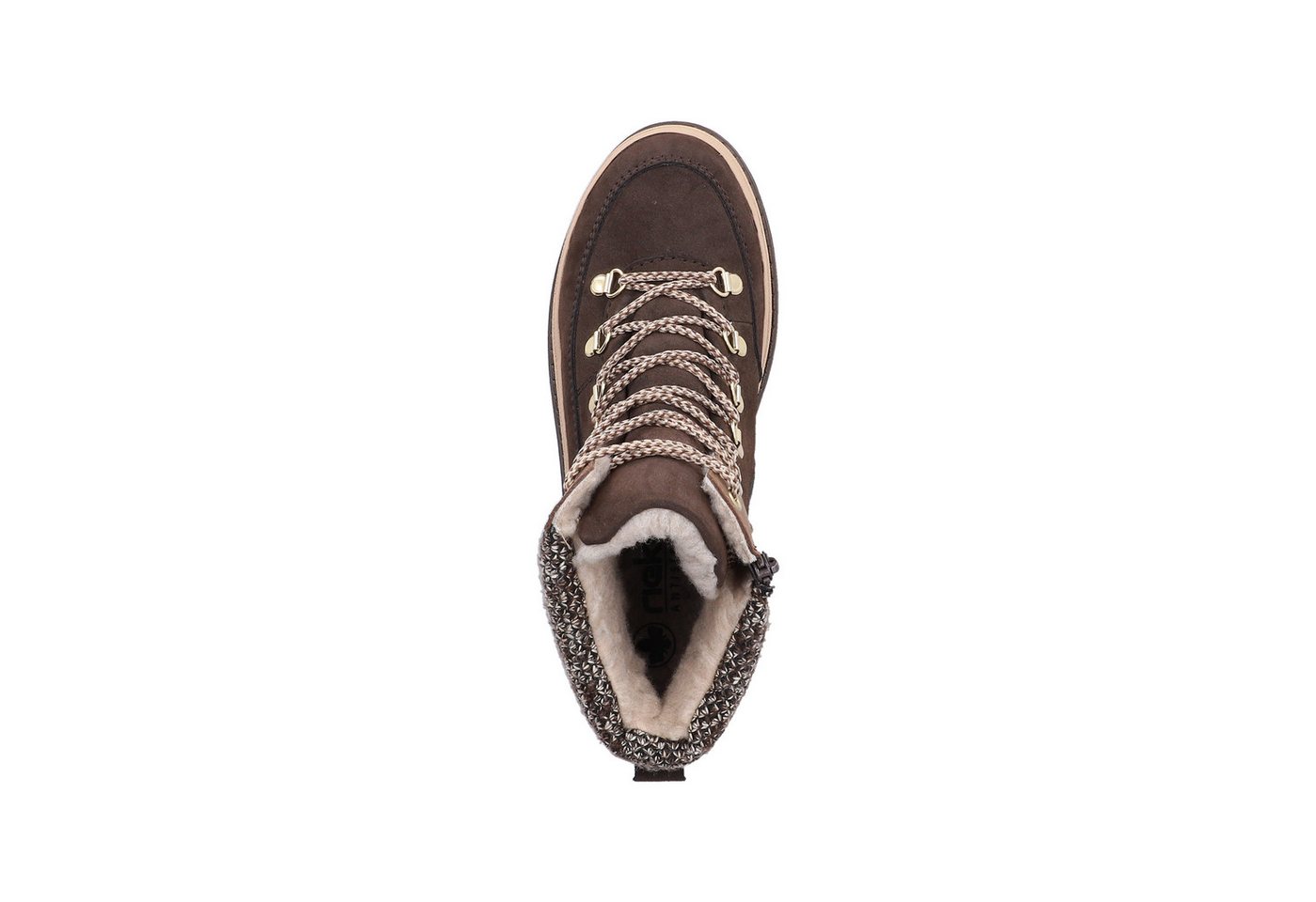 Rieker Winterboots Winterstiefelette, Outdoorboots mit modischem Kragen – Bild 4 von 5