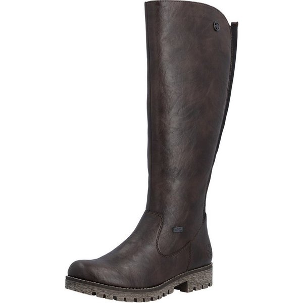 Rieker Winterstiefel, Langschaftstiefel, Winterstiefel im klassischen Look, TEX-Membran