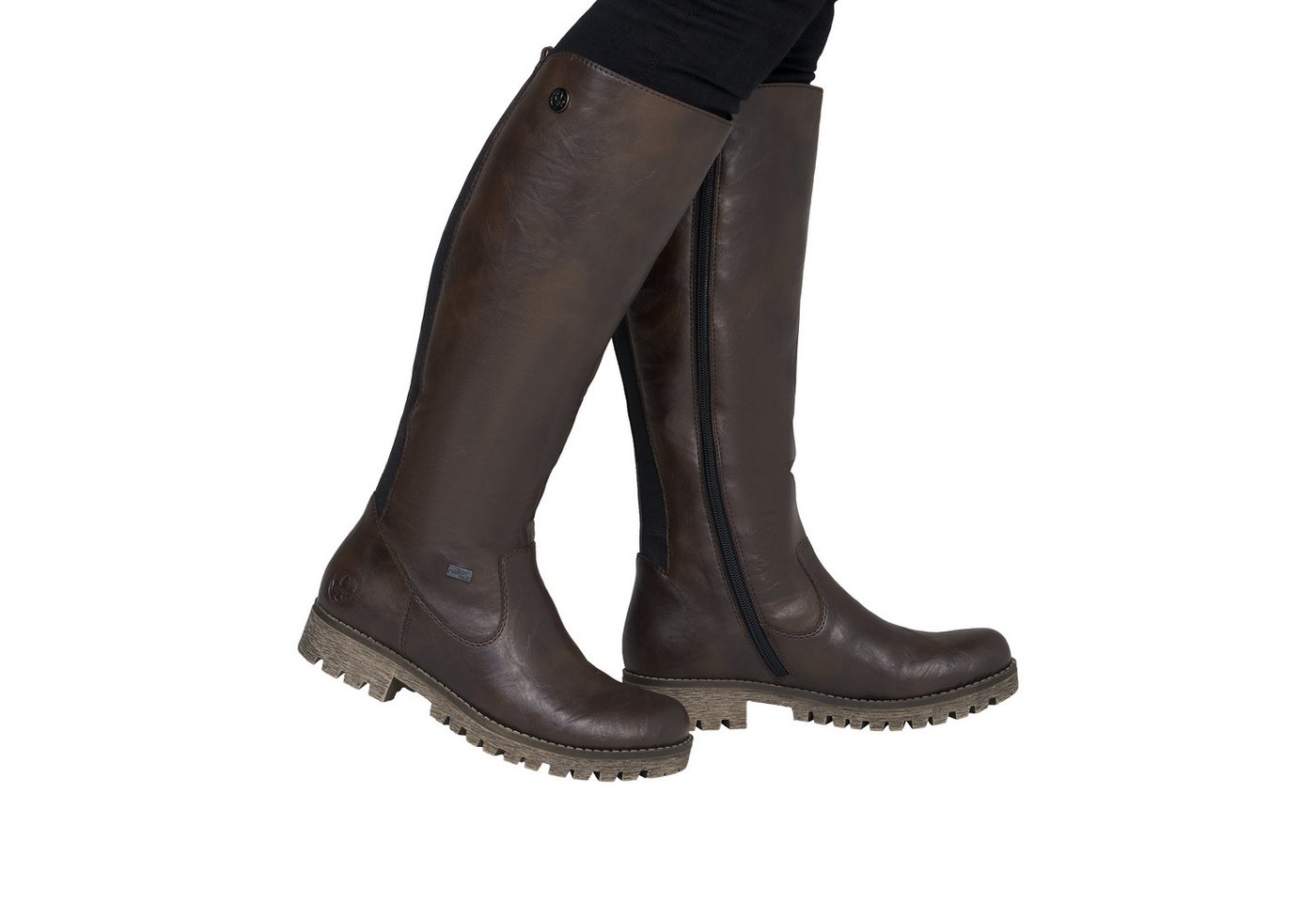 Rieker Winterstiefel, Langschaftstiefel, Winterstiefel im klassischen Look, TEX-Membran – Bild 3 von 5