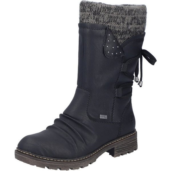 Rieker Winterstiefel, Winterboots, Profilsohle, Warmfutter, mit Rieker-TEX