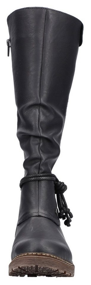 Rieker Winterstiefel, Langschaftstiefel, Blockabsatz, mit Rieker-TEX-Membran – Bild 5 von 5