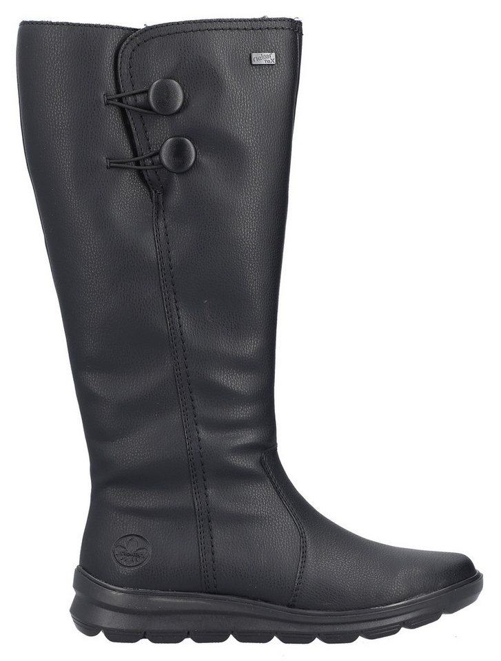 Rieker Winterstiefel, Langschaftstiefel, Keilabsatz, mit Warmfutter und Reißverschluss – Bild 2 von 5