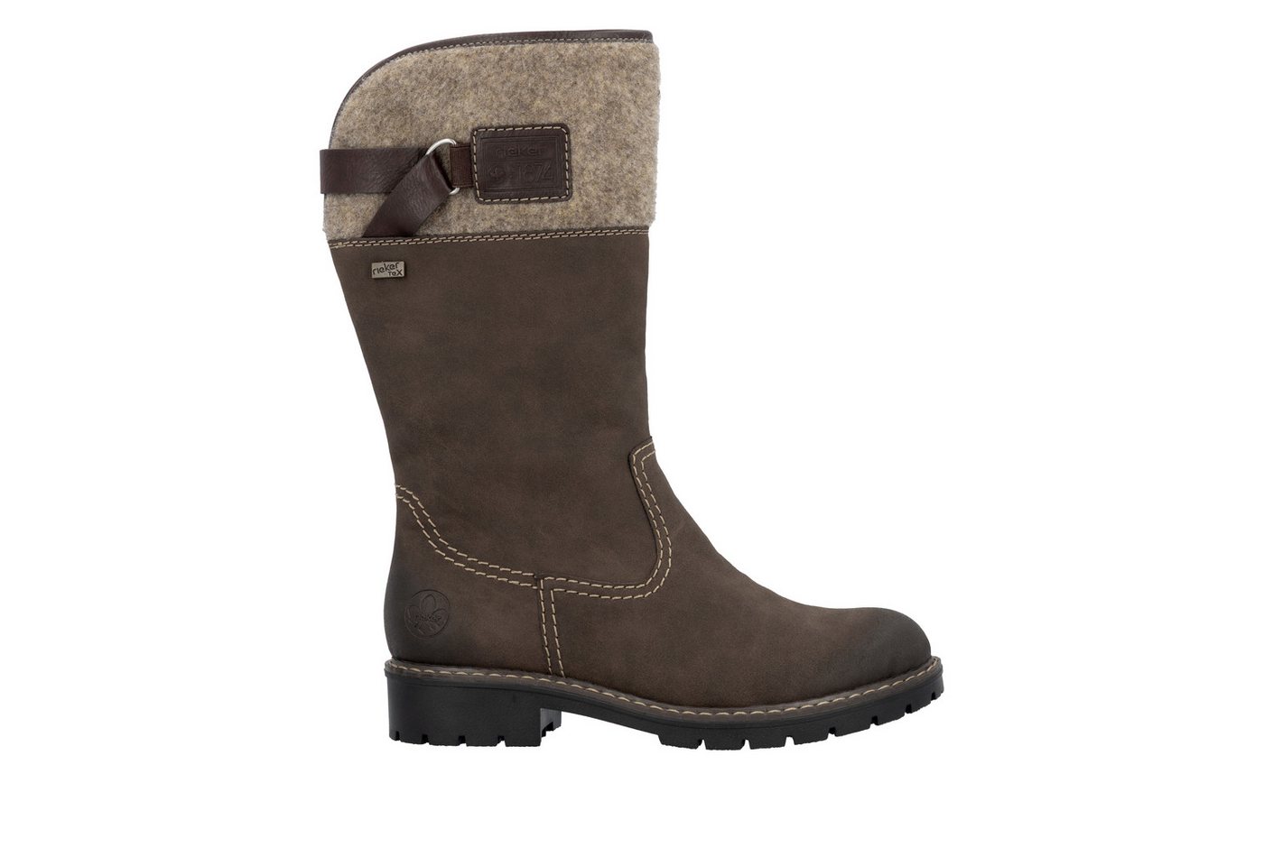 Rieker Winterstiefel Boots, Blockabsatz, mit wasserabweisender riekerTEX-Membran – Bild 2 von 5