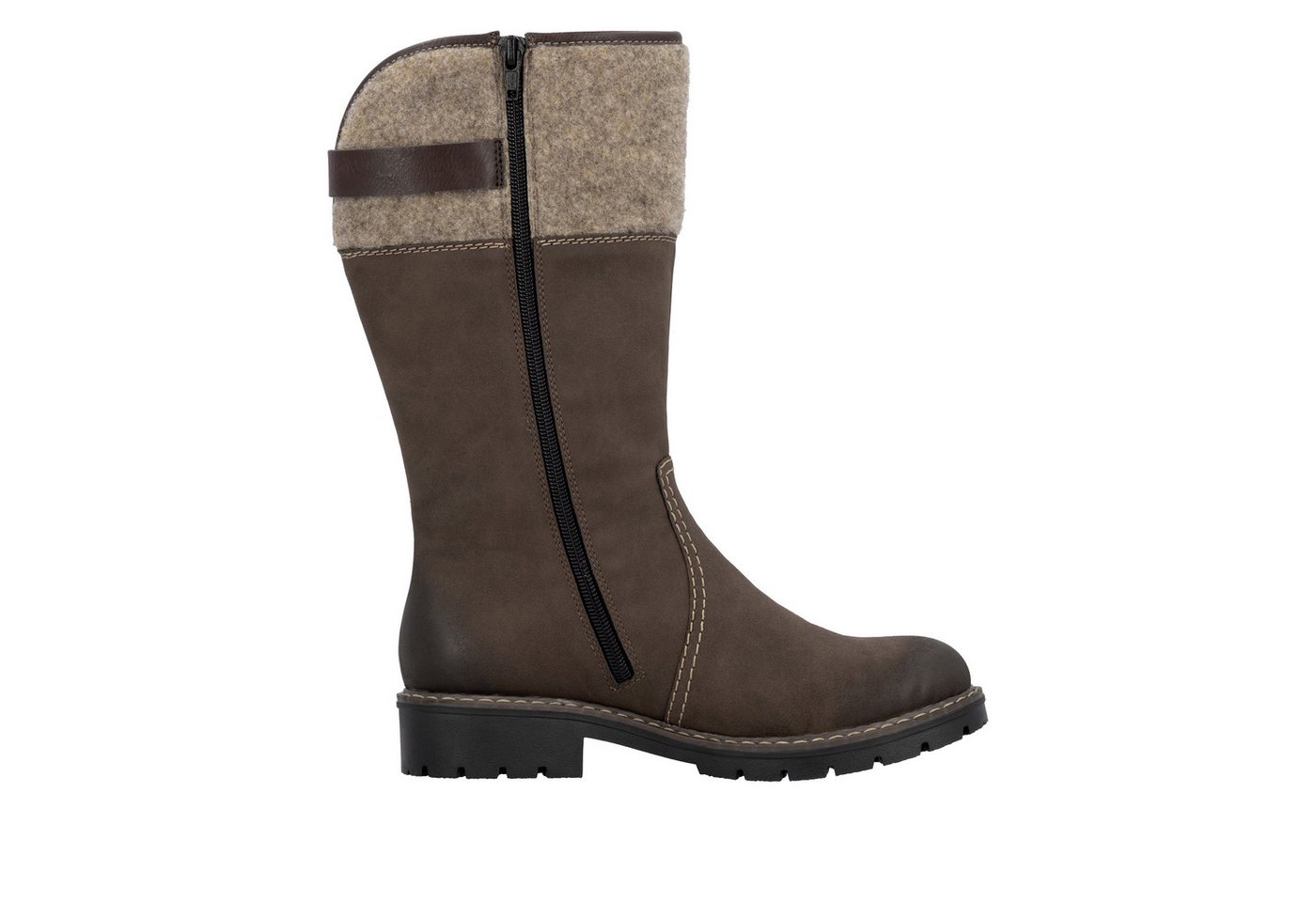 Rieker Winterstiefel Boots, Blockabsatz, mit wasserabweisender riekerTEX-Membran – Bild 3 von 5
