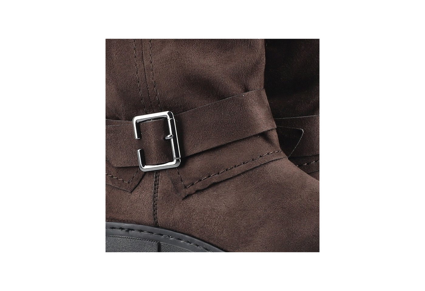 Rieker Winterstiefel Langschaftstiefel, Blockabsatz, mit Innenreißverschluss – Bild 5 von 5