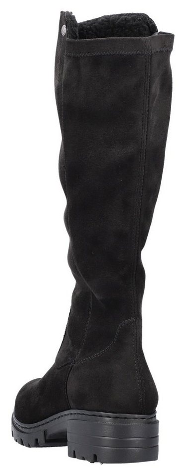 Rieker Winterstiefel, Langschaftstiefel, Blockabsatz, mit Stretch – Bild 3 von 5