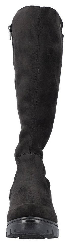 Rieker Winterstiefel, Langschaftstiefel, Blockabsatz, mit Stretch – Bild 5 von 5