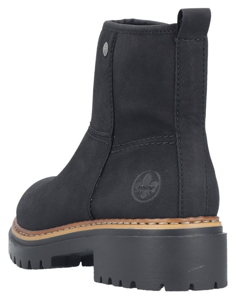 Rieker Winterstiefelette, Winterboots, Ankleboots, Profilsohle, mit Innenreißverschluss – Bild 2 von 5