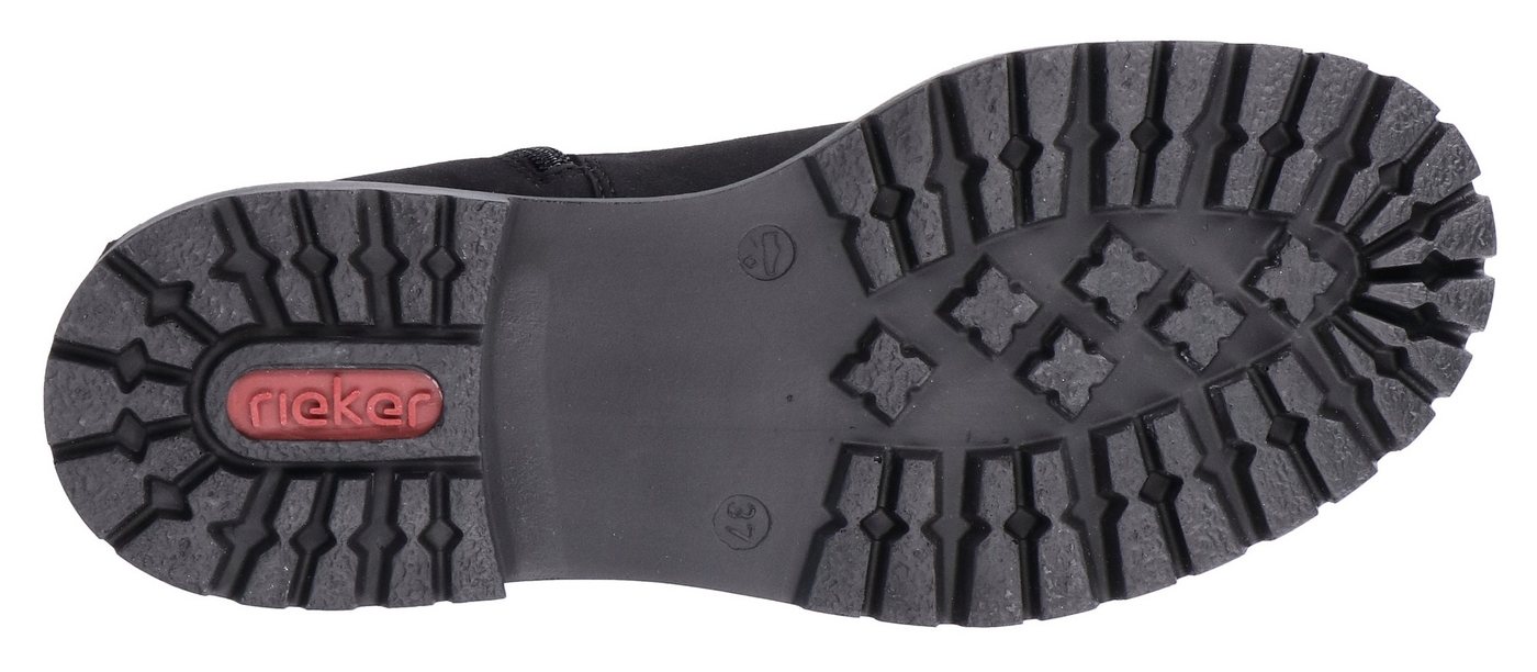 Rieker Winterstiefelette, Winterboots, Ankleboots, Profilsohle, mit Innenreißverschluss – Bild 3 von 5