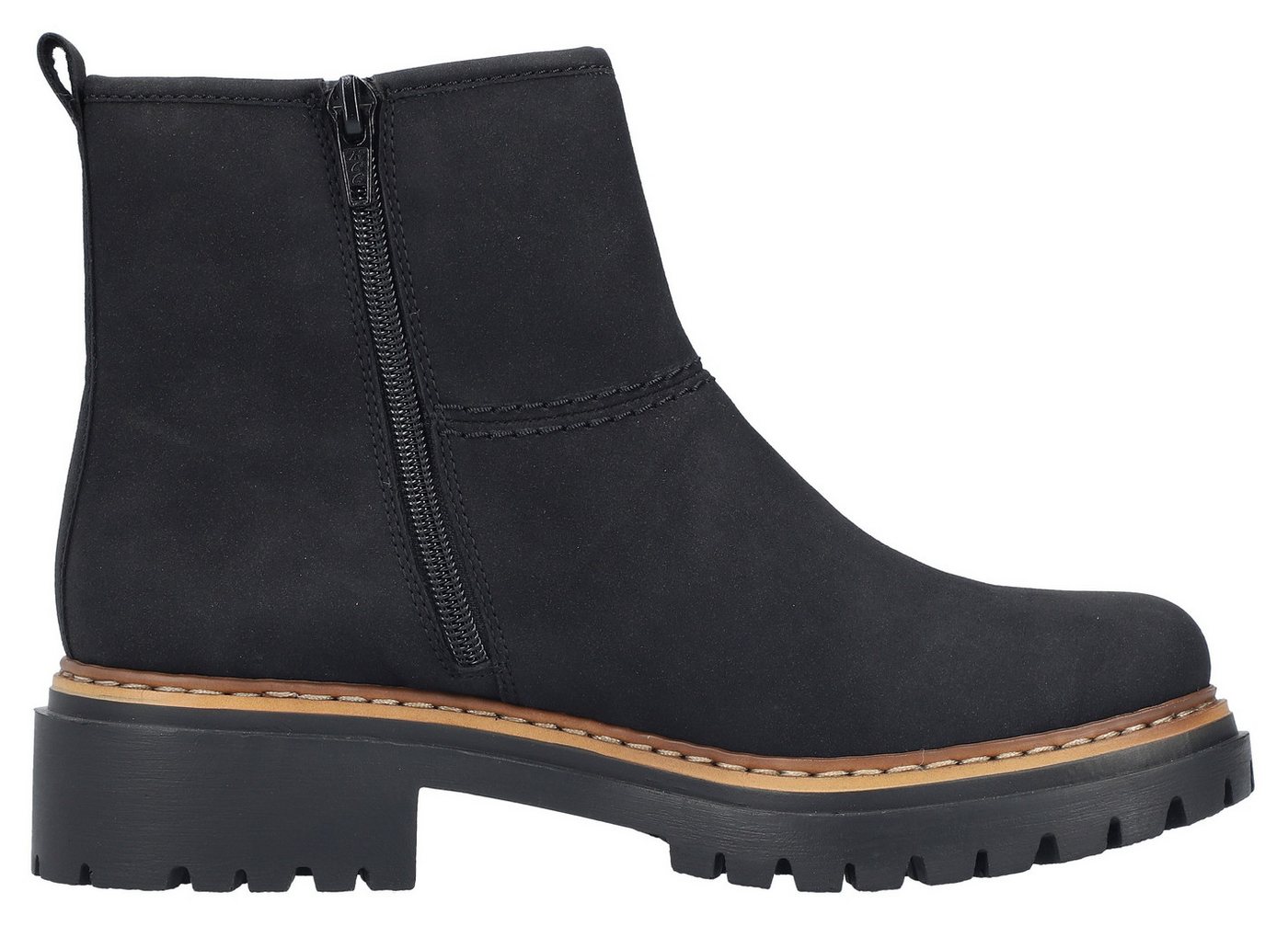 Rieker Winterstiefelette, Winterboots, Ankleboots, Profilsohle, mit Innenreißverschluss – Bild 5 von 5
