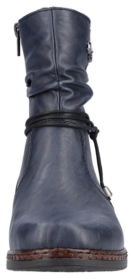 Rieker Winterstiefelette mit gerafftem Schaft – Bild 4 von 5
