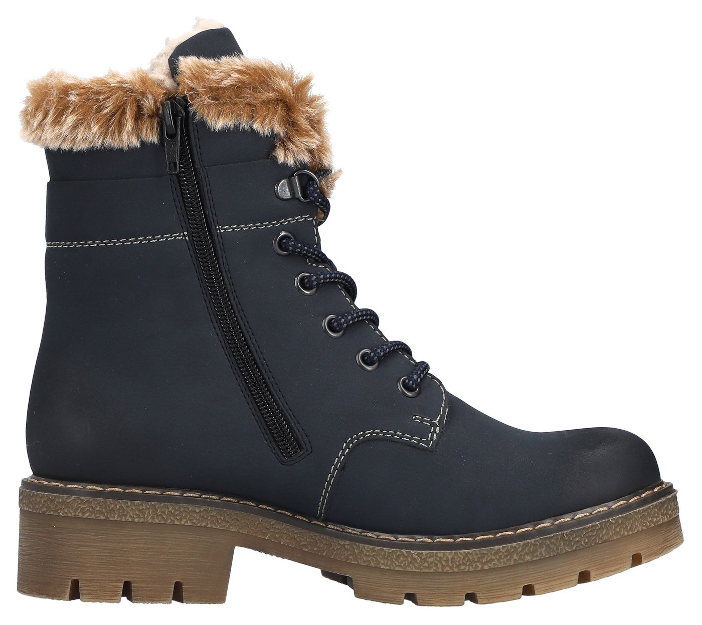 Rieker Winterstiefelette Schnürboots, Winterboots mit wasserabweisender riekerTEX-Membran – Bild 3 von 5