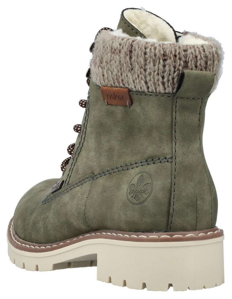 Rieker Winterstiefelette Schnürboots, Schnürstiefelette, TEX-Membran und Profilsohle – Bild 4 von 5