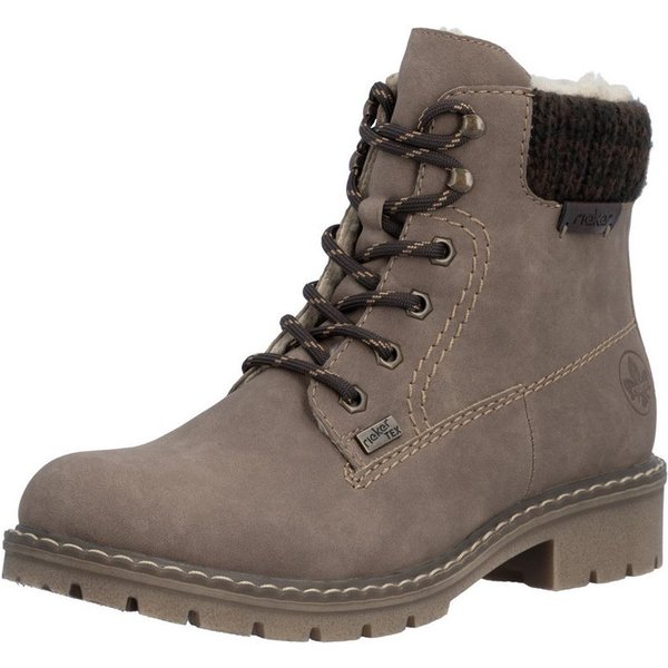Rieker Winterstiefelette Schnürboots, Schnürstiefelette, TEX-Membran und Profilsohle