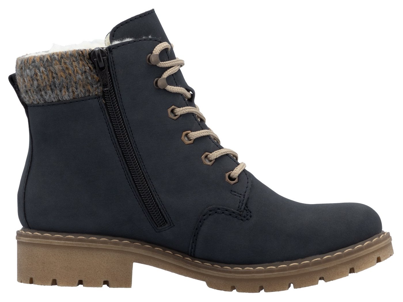 Rieker Winterstiefelette Schnürboots, Stiefelette mit wasserabweisender riekerTEX-Membran – Bild 2 von 5