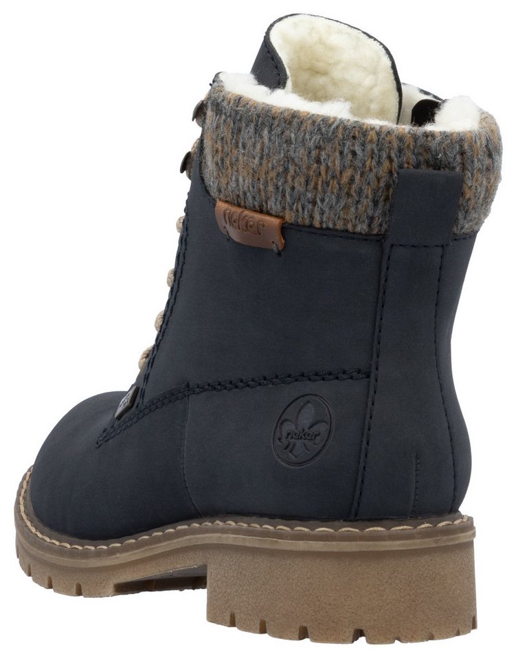 Rieker Winterstiefelette Schnürboots, Stiefelette mit wasserabweisender riekerTEX-Membran – Bild 3 von 5