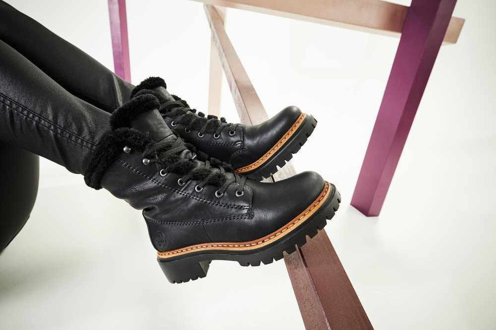 Rieker Winterstiefelette, Schnürboots, Profilsohle -150 Jahre Rieker Jubiläumsartikel – Bild 3 von 5