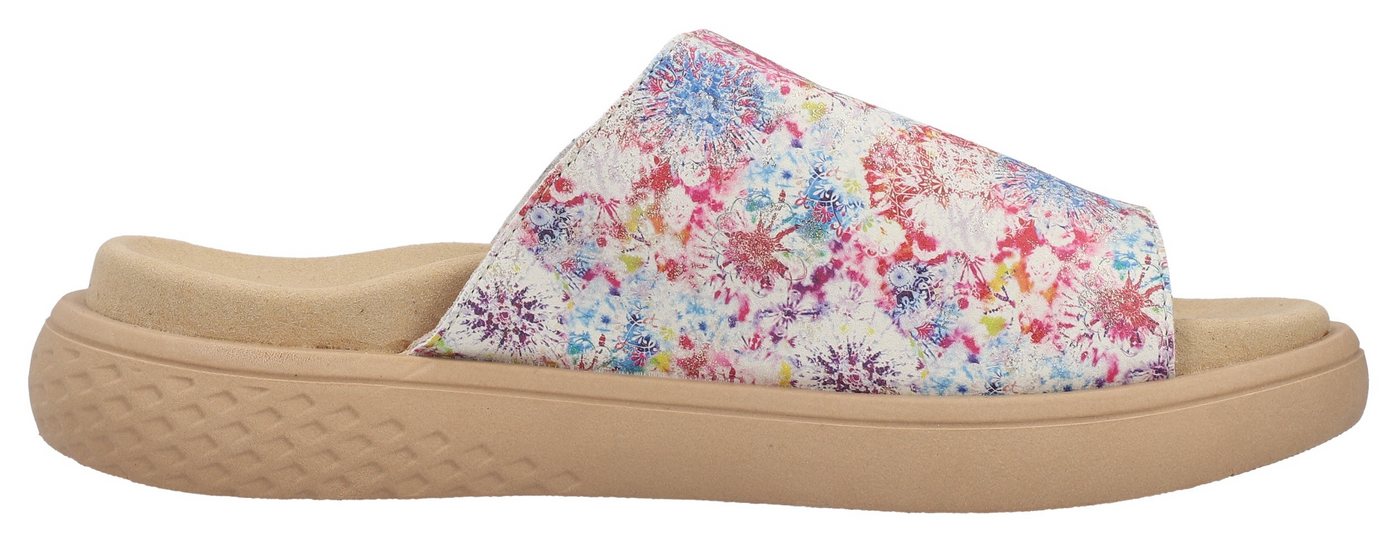 Rieker Zehentrenner Pantolette, Sommerschuh, Hausschuh zum Schlupfen – Bild 5 von 5