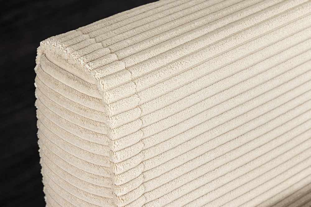 riess-ambiente Relaxsessel SMART MULTIFUNCTION 100cm beige - Cord, Bettfunktion, mit Kissen (Einzelartikel, 1-St), ausziehbare Schlafgelegenheit - ideal für Woh – Bild 5 von 5