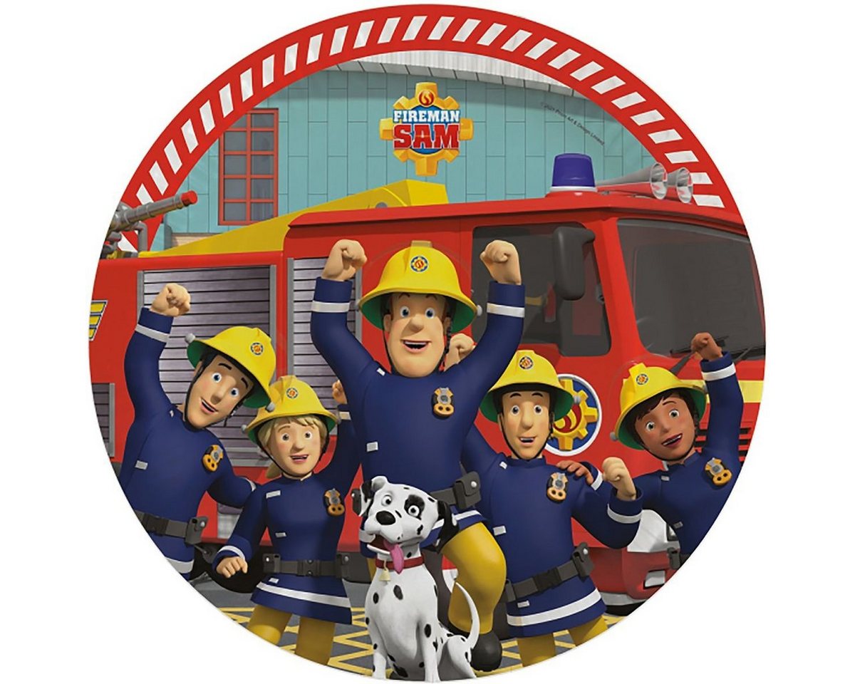 Riethmüller Papierdekoration Feuerwehrmann Sam Party-Set – Bild 3 von 5