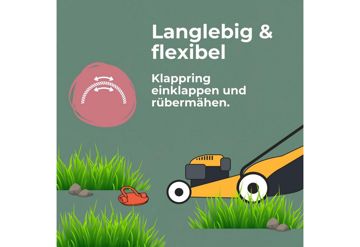 riijk Bodenanker Erdanker, Hering für Trampolin, Schaukel, Hund u. Spielturm, für Zelt, Gartenzelt, Hundeleine, Trampolin, Poolabdeckung, Schaukel, Klettergerüs – Bild 5 von 5