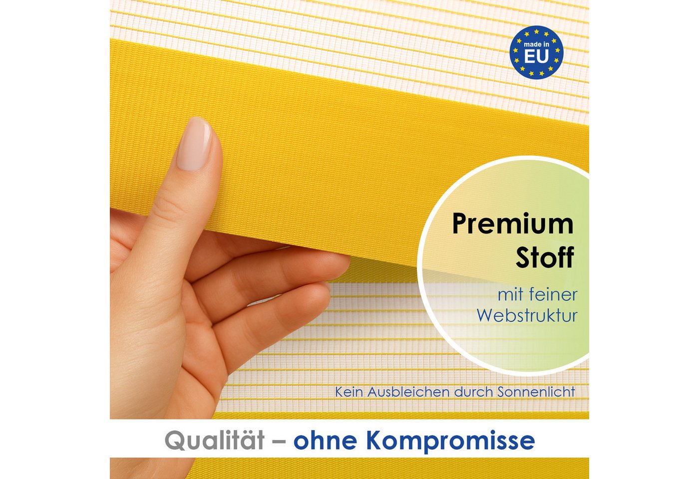 Doppelrollo Klemmfix, ohne Bohren, Sichtschutz, Rikmani, Klemm- oder Schraubmontage, Moderne Optik, Klemm- oder Schraubmontage, Sicht- und Sonnenschutz – Bild 4 von 5