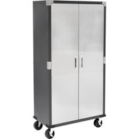 RIKTA ProLine Hochschrank mit Rollen, H 183 X B 91 X T 46cm, 250kg Belastung