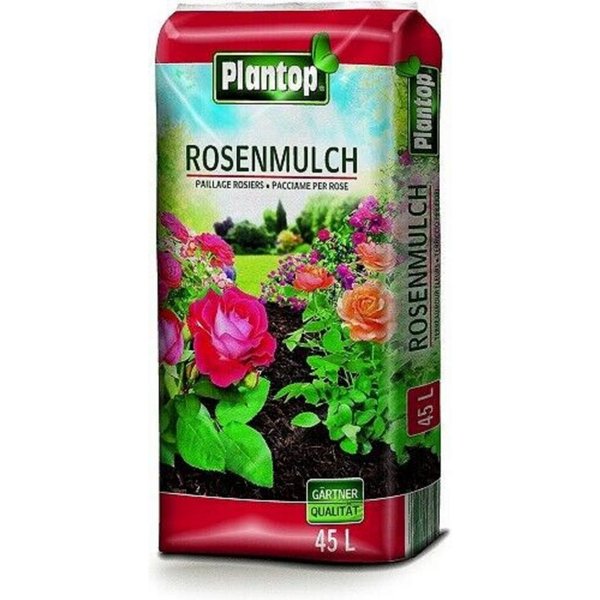 Plantop Rindenmulch Plantop Rosenmulch 45l