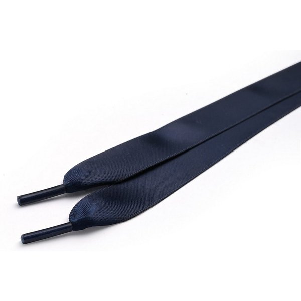 Ringelspitz Schnürsenkel, flache Satinsenkel – Für den perfekten Glanz an deinen Schuhen, Ø 17mm - Edles Satin, flach und reißfest, angenehme Haptik