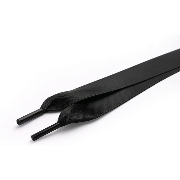Ringelspitz Schnürsenkel, flache Satinsenkel – Für den perfekten Glanz an deinen Schuhen, Ø 17mm - Edles Satin, flach und reißfest, angenehme Haptik
