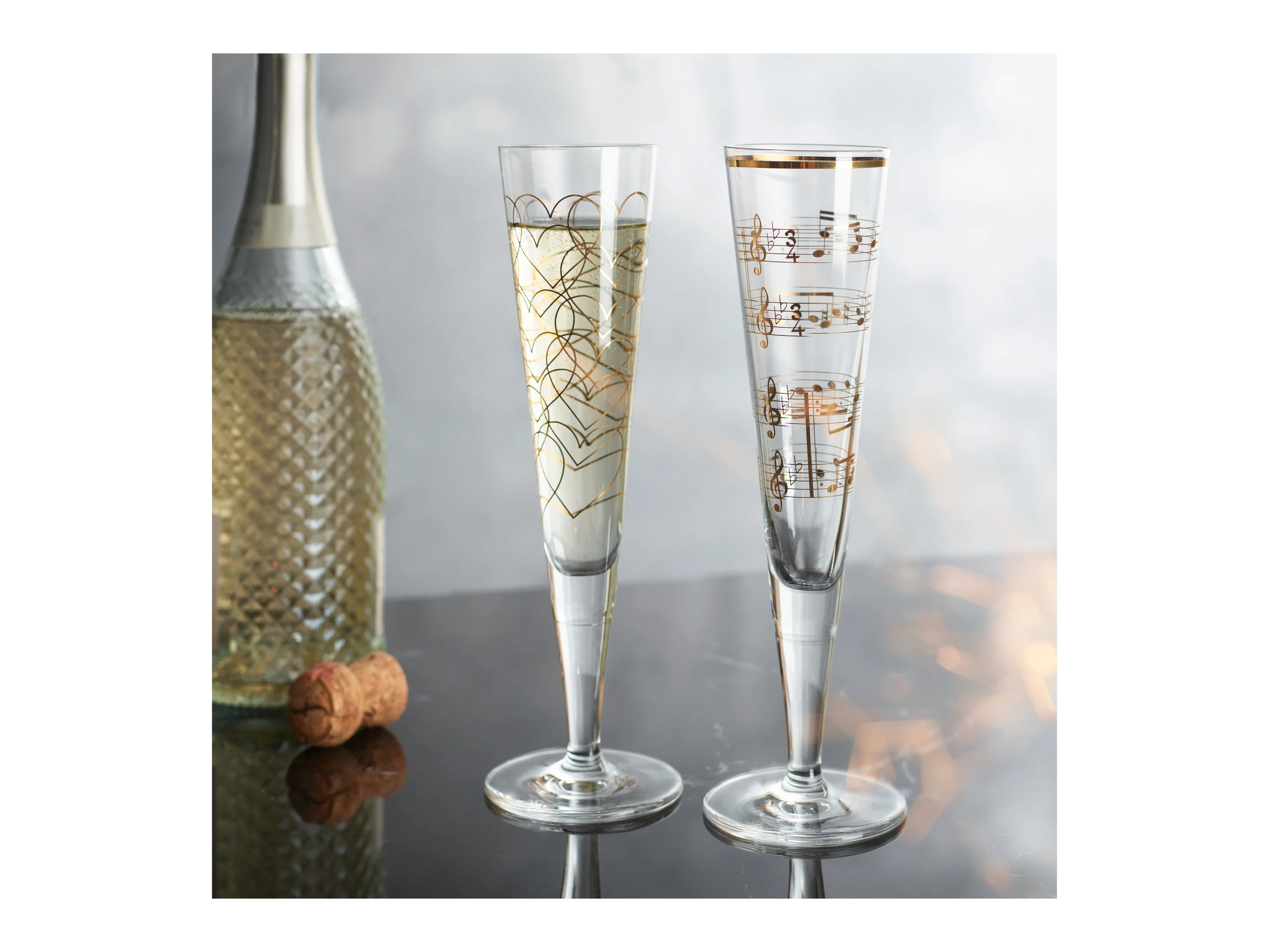 Ritzenhoff Aperitifglas / Champus-Duett, 2 Stück (Champus-Duett 2er 9082001) – Bild 2 von 4