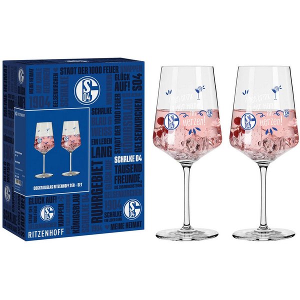 Ritzenhoff Aperitifglas FC Schalke 04