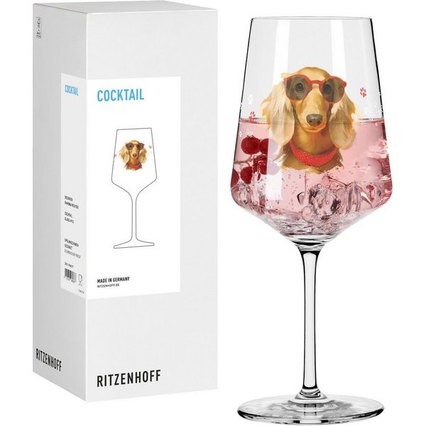 Ritzenhoff Aperitifglas Tierisch Glücklich