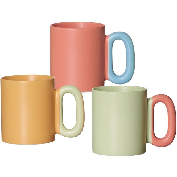 Ritzenhoff & Breker Becher Spring, 3-tlg., Porzellan, 3er Set, je 330 ml