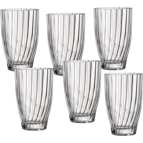 Ritzenhoff & Breker Gläser-Set Samba, 6-tlg., Glas, je 350 ml