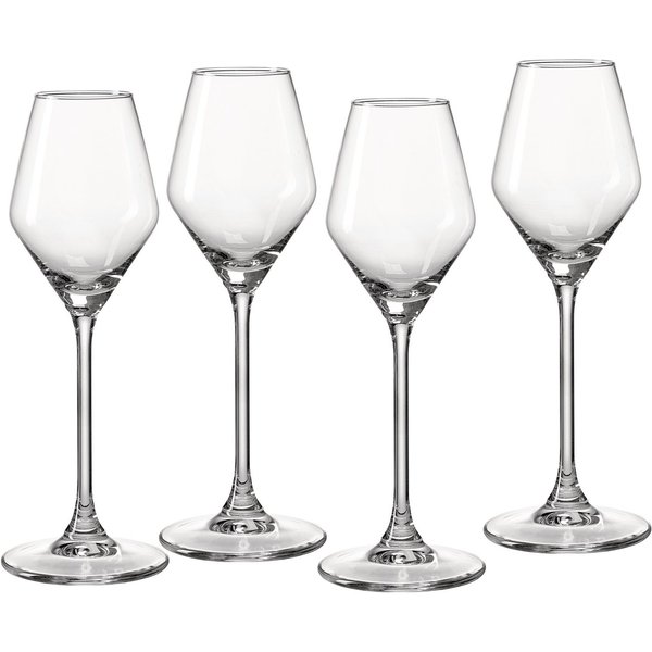 Ritzenhoff & Breker Likörglas Rumba, 4-tlg., Glas, 4er Set, je 140 ml