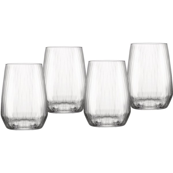 Ritzenhoff & Breker Longdrinkglas Jive, 4-tlg., Glas, 4er Set, je 450 ml